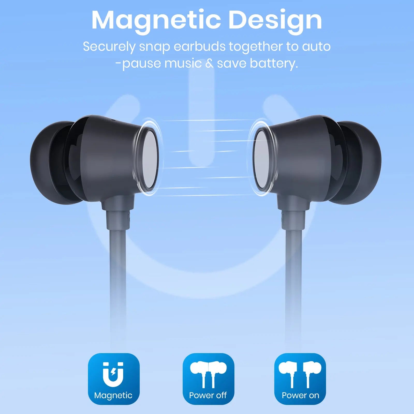 SIAWAG BT266ANC | Neckband Wireless Earphones with ANC SIAWAG