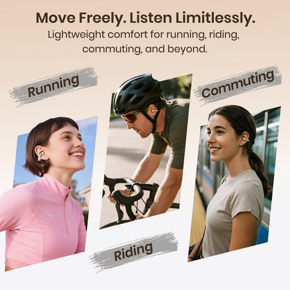 SIAWAG Clip01 | Lightweight Clip-On Earbuds with ENC