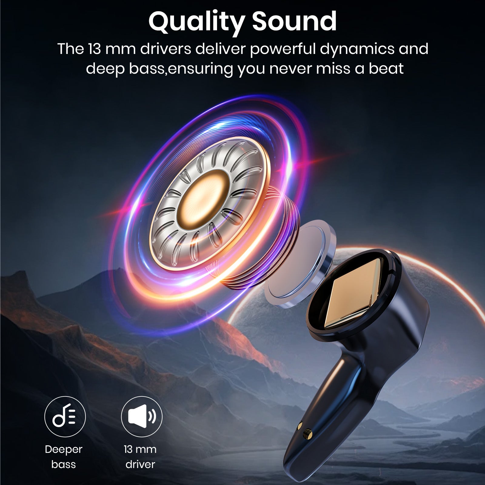 SIAWAG BTW46 | LED Gaming Earbuds